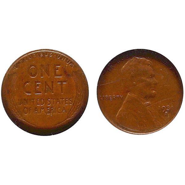 USA; 1931-S 1¢ NGC AU55 BN