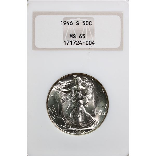 USA; 1946-S 50¢ NGC MS65