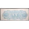Image 2 : USA ConfederateStates of America Banknote;  1863 $20 Richmond.  VF+ example.