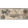 Image 1 : USA Oboslotete Banknote;  Cochituate Bank (Boston) 1849 $10 - Large Grey X.  VF+ for issue.