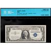 Image 5 : USA; 1957B $1 FR;1621 #R58107494A-7498A - Granahan Dillon.  Lot of 5 consecutive notes CCCS UNC63