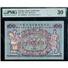 Image 1 : Ukraine; 1918 100 Hryven Pick #22a #A3608012 - Prefix Letter A, PMG VF30