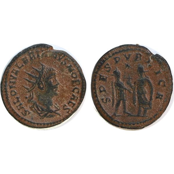 Ancients;  Roman Empire, Saloninus, Caesar 258-260, Antoninian, Antioch.  Æ.  .
