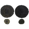 Image 1 : Ancients;  Roman Imperial AURELIAN with VABALATHUS. 271-272 AD & Zeno 476-491 Monogram Rev.  Lot of 