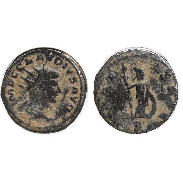 Ancients;  Roman Imperial Claudius II. 269 AD.  RIC 225.