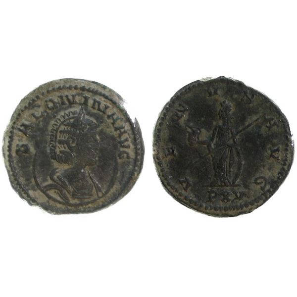 Ancients;  Roman Imperial Salonina (Augusta, 254-268). Antoninianus - Antioch - R/ Venus.