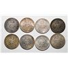 Image 2 : German States; Group of silver 3 Marks, Fine to AU.  Lot of 8 pieces.