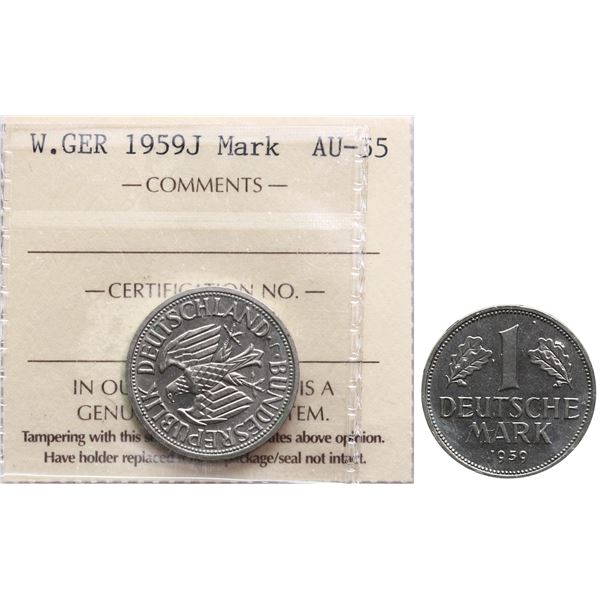 Germany; W.Germany 1959J Mark ICCS AU55