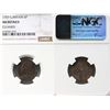 Image 1 : Great Britain;  1757 6P NGC AU Details cleaned.