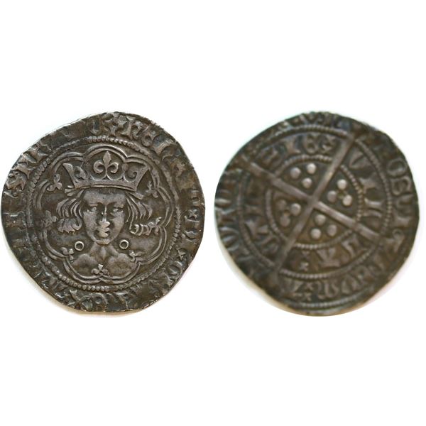 Great Britain; 1422-1461 Groat - Henry VI VF or better.