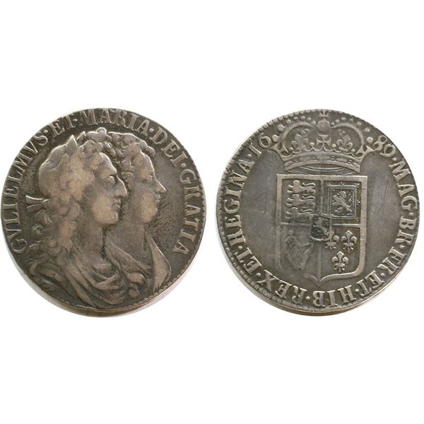Great Britain; 1589 1/2 Crown  2nd Bust  F-VF or better