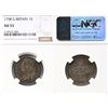 Image 1 : Great Britain; 1758 1S NGC AU53