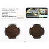 Image 1 : Great Britain; 1790's 1/2P D&H-362A Middlesex-Lyceum NGC MS63 BN
