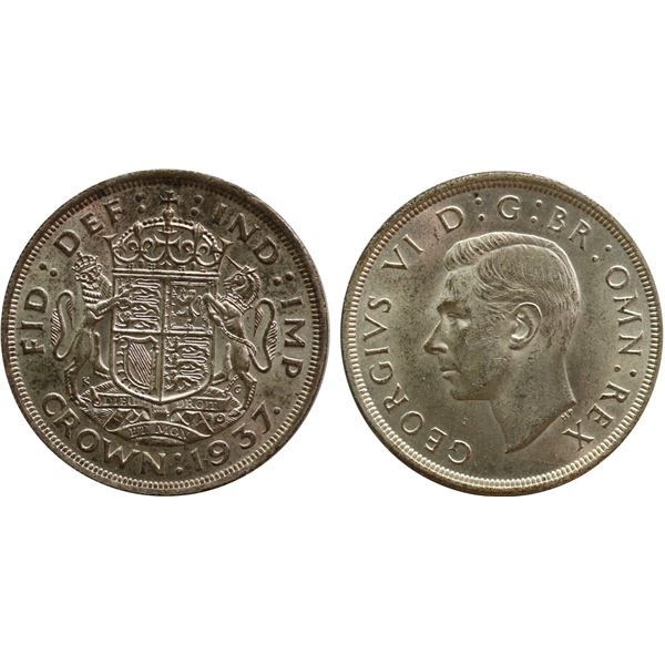 Great Britain; 1937 Crown - Uncirculated or better