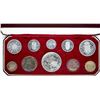 Image 1 : Great Britain; 1953 Proof Set in original case.  Toned coppers.