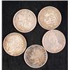 Image 1 : Great Britain; Lot of 5 One Shilling.  VF to AU.