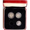 Image 2 : Great Britain; Partial 1904 Maundy Set in case.  (Missing the 1 Penny.