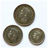 Image 1 : Great Britain; 1937 Maundy Money set housed in original red case. Missing 1P.