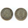 Image 1 : Norway; 1888 50 Ore, KM356 Fine.  Scarce.