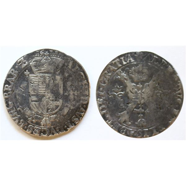 Spanish Netherlands; 1618 Silver Patacon DAV.22 Fine for issue.
