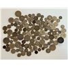 Image 1 : World coin lot;  Assorted group of World silver coins. Approx. 500 grams