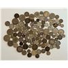 Image 1 : World coin lot;  Assorted group of World silver coins. Approx. 500 grams