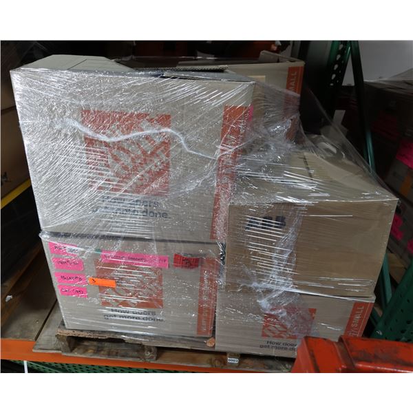 Electrical Lot Eaton Siemens Breakers, PVC Junction Boxes, Conduit Fittings, Elbows, etc