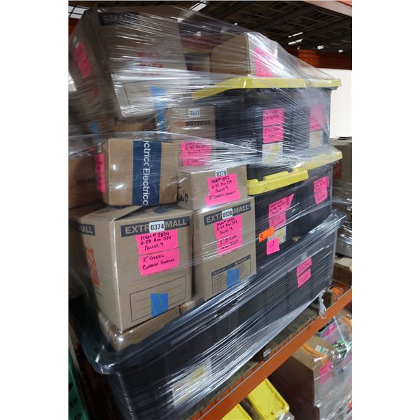 Multiple Conduit Fittings, Hubs, Couplings, Locknuts, Straps, EMT, PVC Rigid Liquidtight, etc