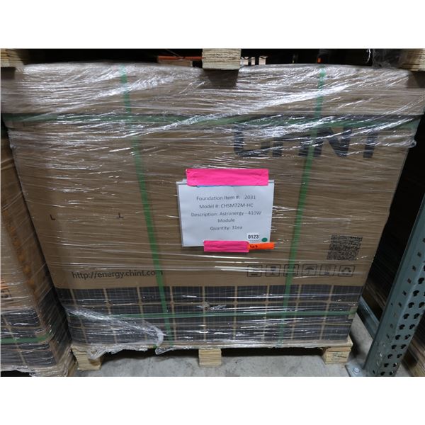 Qty 31 Astronergy CHSM72M-HC  Solar Panel Modules 410W New