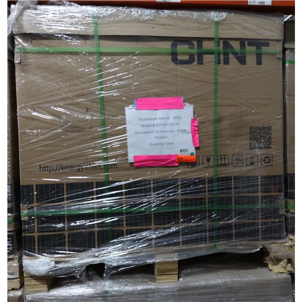 Qty 31 Astronergy CHSM72M-HC  Solar Panel Modules 410W New