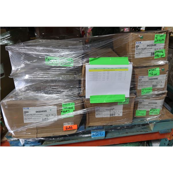 Multiple Eaton & Siemens Stainless N4X Fusible Safety Switches, 60A–200A, 240V/600V, 3[x=#8