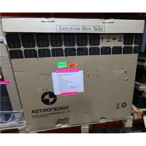 Qty 37 Astroenergy 370W Solar Panel Modules