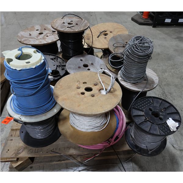 Multiple Spools Misc Wire: 18 AWG, 20 AWG, etc