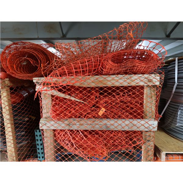 Orange Construction Fencing Netting