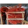 Image 1 : Orange Construction Fencing Netting