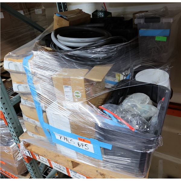 Contents of Pallet: Hoses, Hardware, etc