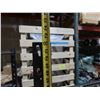 Image 8 : Black Metal 3-Tier Adjustable Warehouse Shelving Unit 75" x 24" x 72"H