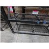 Image 7 : Black Metal 4-Tier Adjustable Warehouse Shelving Unit 77" x 24" x 78"H