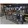 Image 7 : Black Metal 4-Tier Adjustable Warehouse Shelving Unit 77" x 24" x 78"H