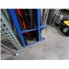 Image 12 : Blue Metal Vertical Bar Pipe Rack 24" x 36" x 84"H Retail $295 (pipes not included)