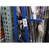 Image 4 : Blue Metal Vertical Bar Pipe Rack 24" x 36" x 84"H Retail $295 (pipes not included)