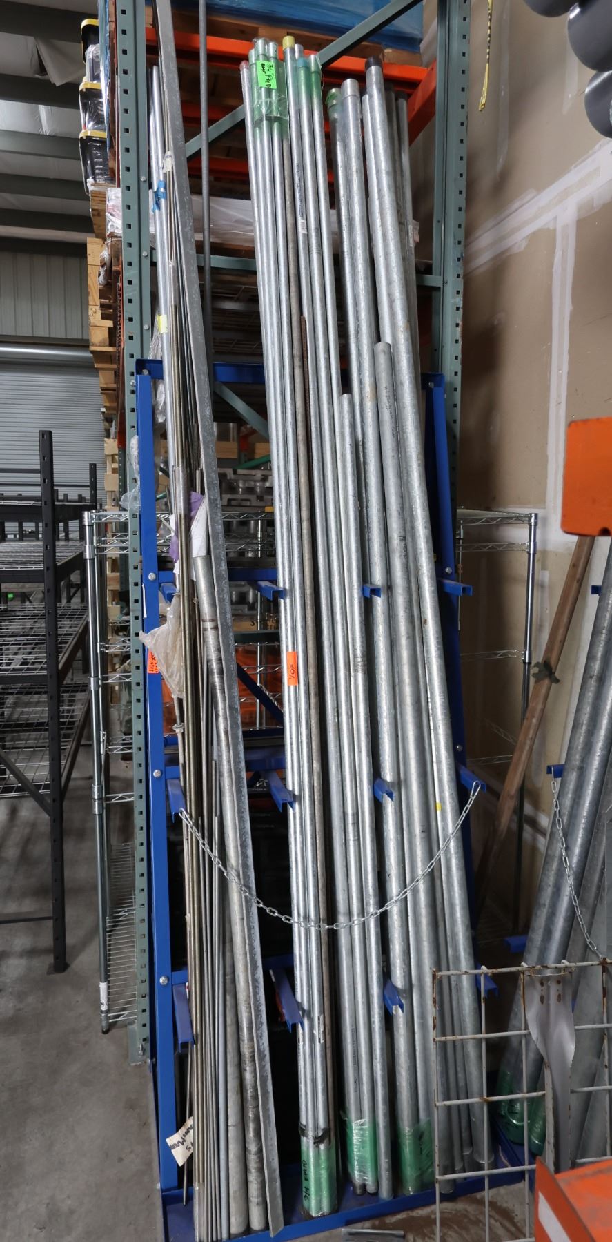 Metal Conduit Rack Multiple Rigid Metal Conduit Pipes, Misc Sizes (Rack not included)