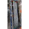 Image 1 : Multiple Rigid Metal Conduit Pipes, Misc Sizes (Rack not included)