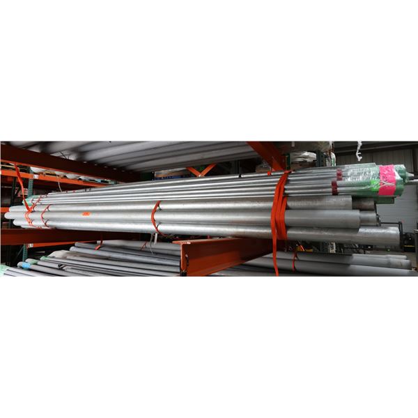 Bundle Multiple PVC Conduit Sections, Misc Sizes (Rack not included)