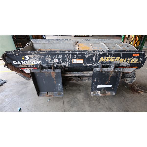 Danuser Mega Mixer S75 Material Handling Bucket 70" x 30"