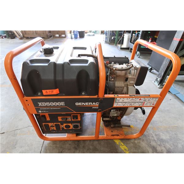 Generac XD5000E Pro 5000 Watts Portable Generator