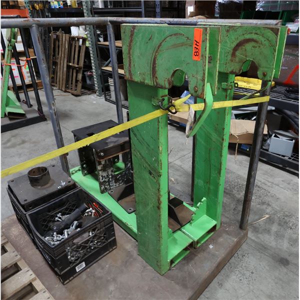 Forklift Reel Handler Attachment