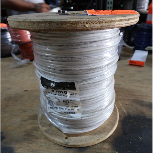 Spool (500-ft) USA Wire 8 AWG MTW or THHN Stranded Copper Wire