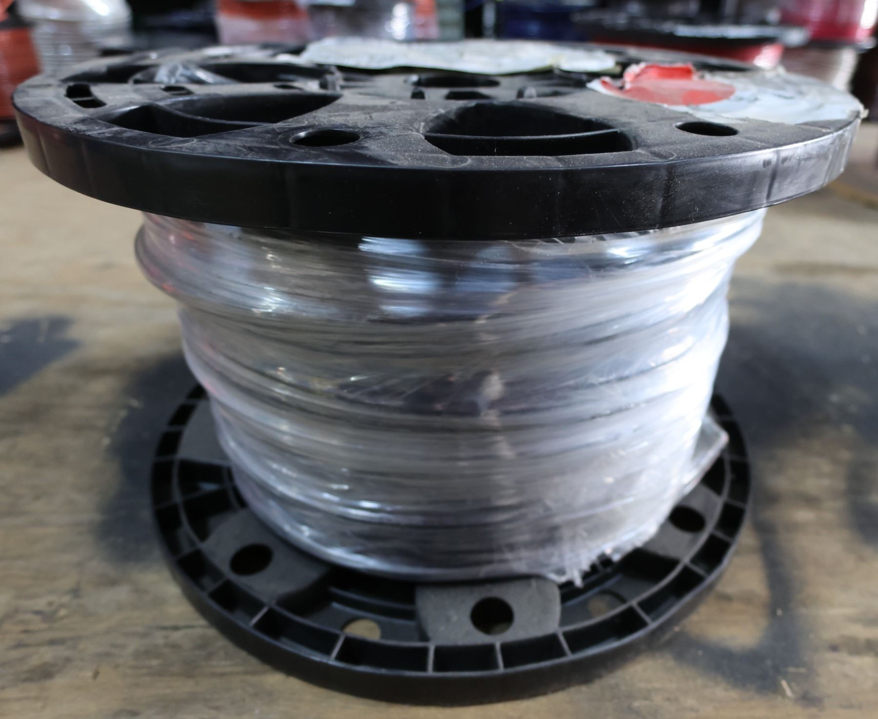 Spool (500-ft) General Cable 8 AWG (STR) Black Wire