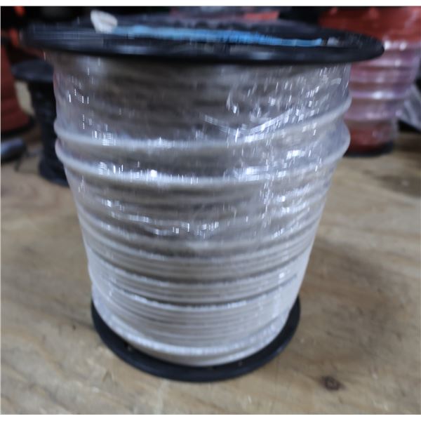 Spool (500-ft) Super Slick 10 THHN / THWN-2 White Encore Copper Wire